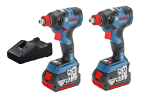 Bosch GDX 18V-200 Çift Akülü İkili Somun Sıkma Seti 5.0Ah