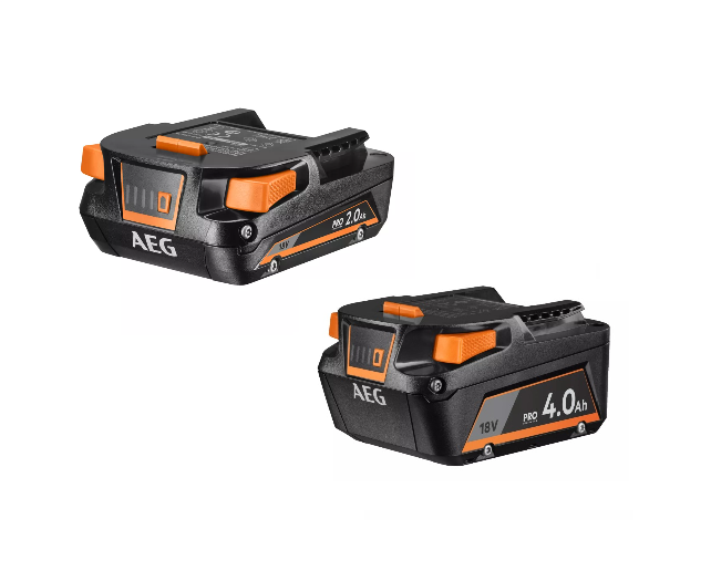 AEG L1840s 18v 4.0 Ah  + L1820s 18v 2.0 Ah Akü Seti
