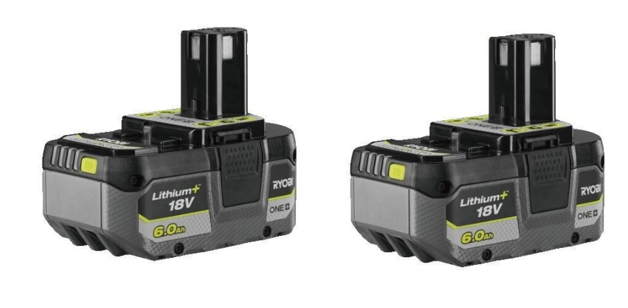 RYOBİ  Akü RB1860X 6.0Ah Akü (iki adet)
