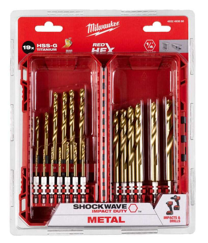 19 Parça Hss-G Hex Girişli Metal Matkap Ucu Seti